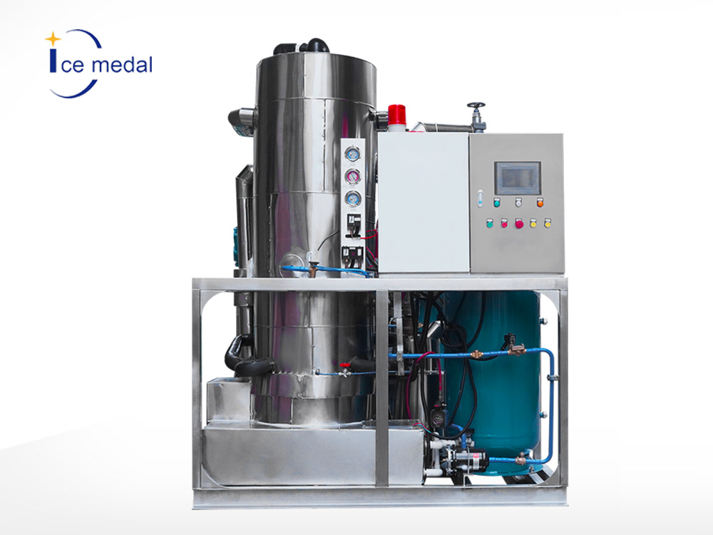 5吨管冰机 圆柱冰机 不锈钢制冰设备