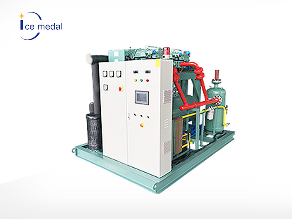 30吨盐水式冰砖机 混凝土降温制冰机
