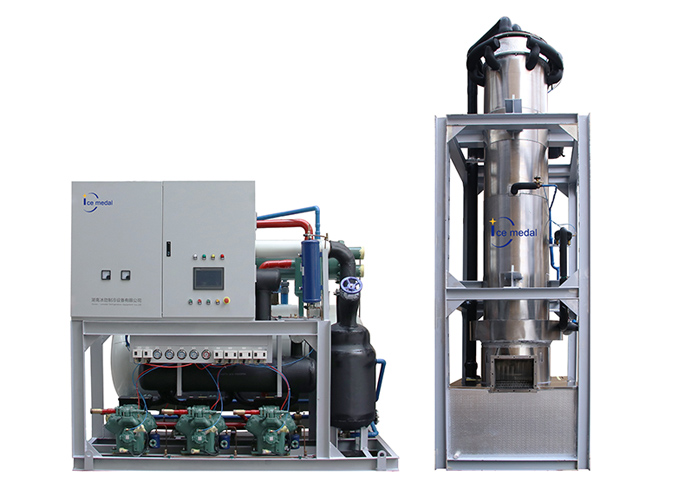 制冰设备管冰机是如何工作的