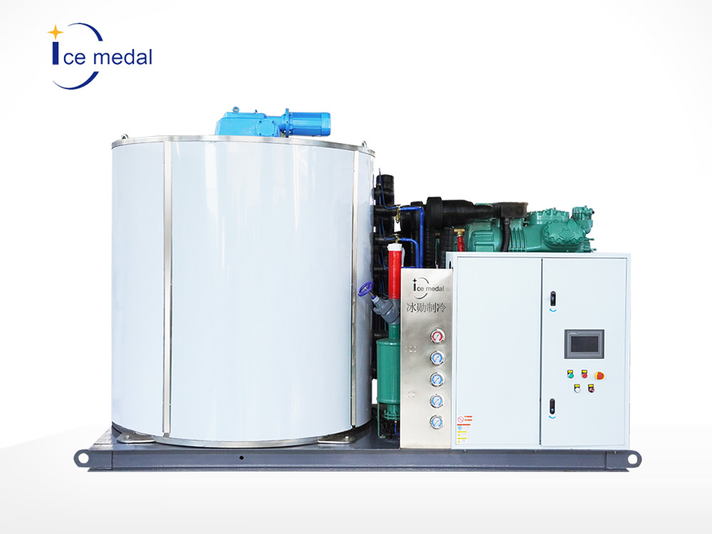 20吨风暴娱乐片冰机 混凝土降温制冰机