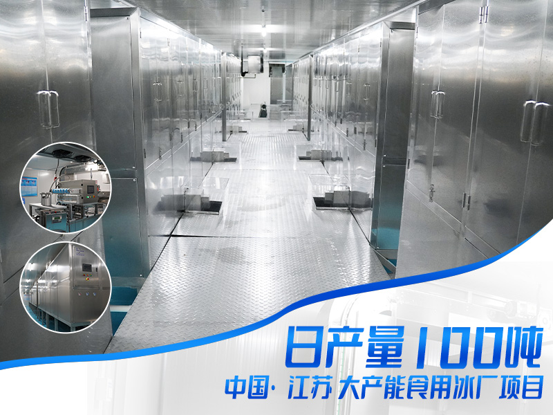 江苏冰马仕日产100吨大产能食用冰厂项目案例