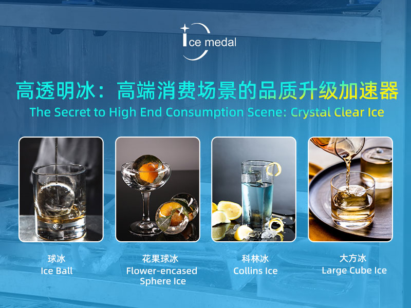 高透明冰:高端消费场景的品质升级加速器